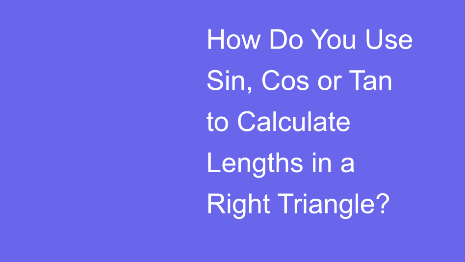 Calculate Lengths | House of Math