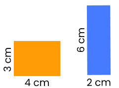 Rektangel 3x4 og rektangel 2x6