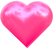 Full pink heart