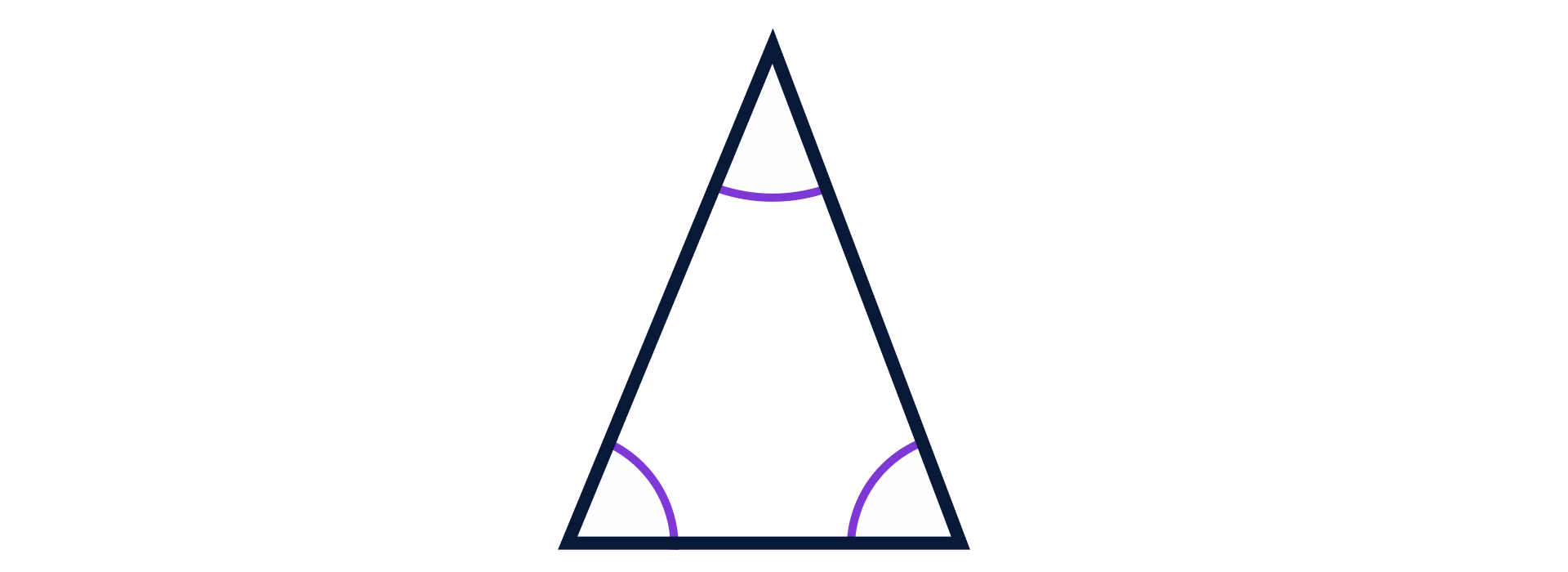 Triangle with three acute angles