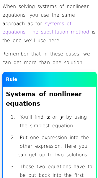 Article on How to Solve Systems of Nonlinear Equations