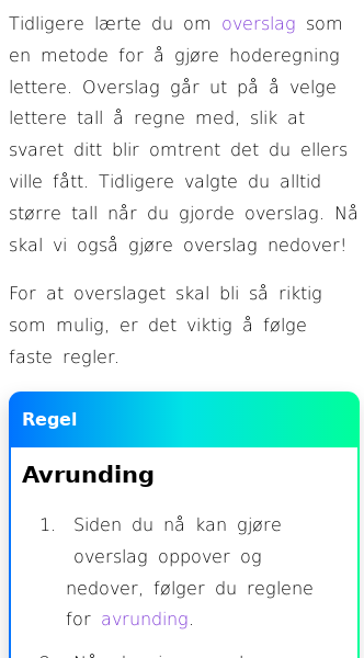 Oppslag om Hoderegningsteknikker