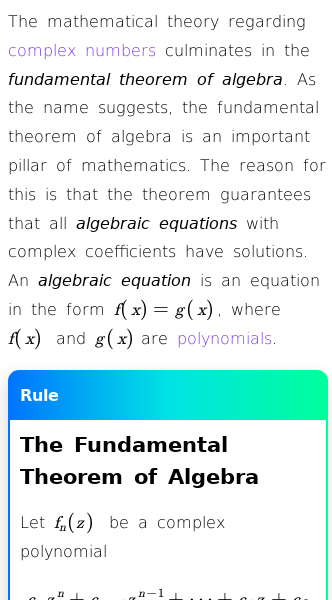 How to Factorize Complex Polynomials