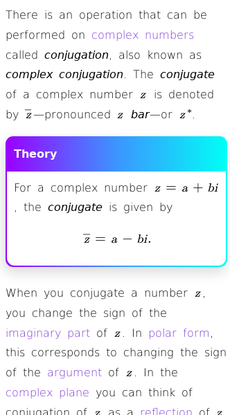 Article on What Are Complex Conjugates?