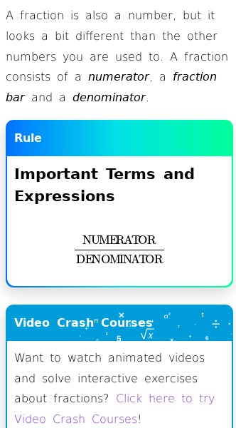 Article on What Are Fractions?