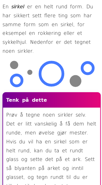 Oppslag om Sirkelen