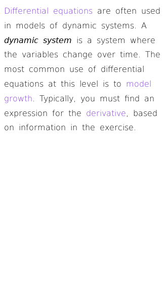 Article on What Can Differential Equations Be Used for?