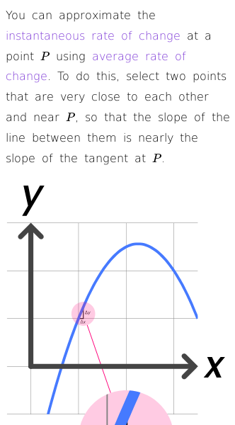 Article on How to Approximate Instantaneous Rate of Change in Math