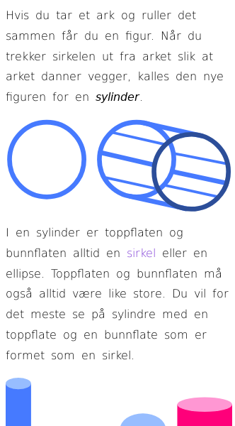 Oppslag om Sylinder