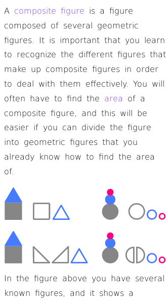 Article on Area of Composite Figures in Two Dimension