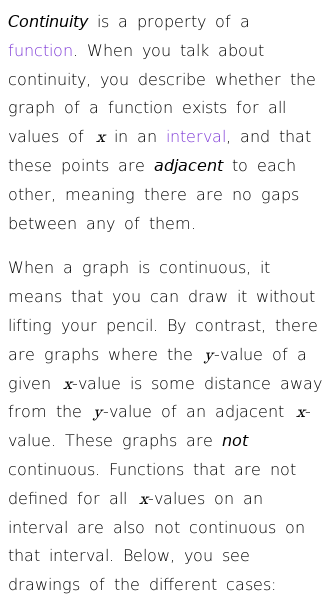 Article on How Do You Determine Continuity of a Function?