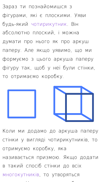 Стаття про Як виглядає призма?