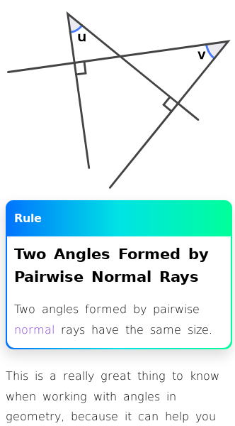 Article on Application of Opposite Angles