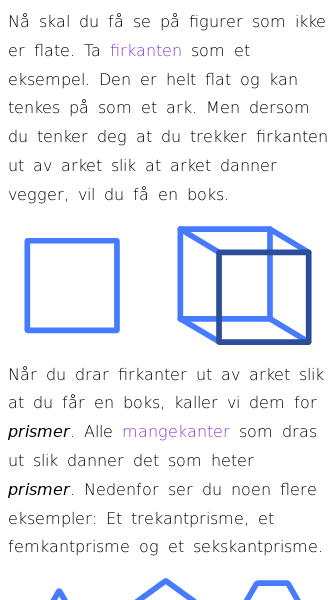 Oppslag om Om prismer