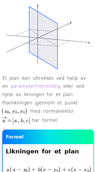 Oppslag om Plan