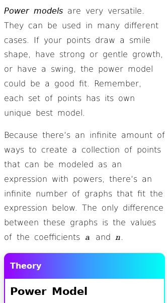 Article on What Are Power Models in Math?