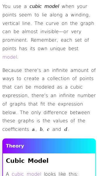 Article on What Are Cubic Models in Math?