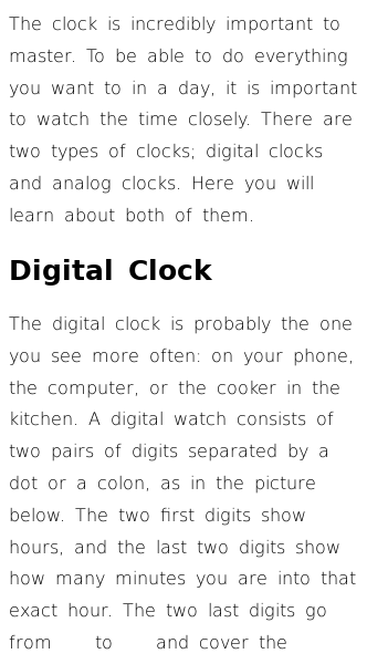 Article on What Is Digital and Analog Clock?