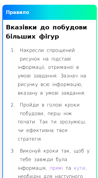 Стаття про Побудова більших фігур