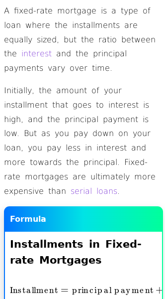 Article on What Are Fixed-rate Mortgages?