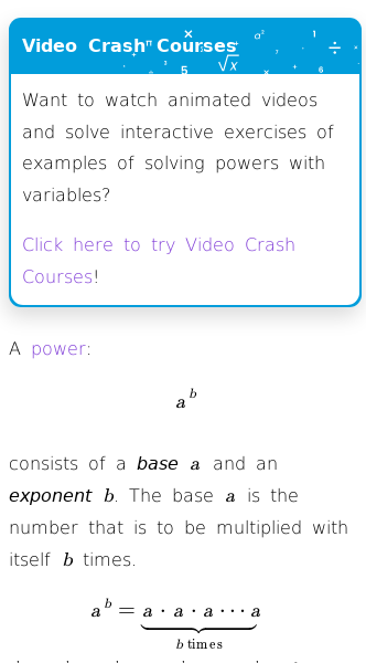 Article on What Is the Connection Between Powers and Roots?